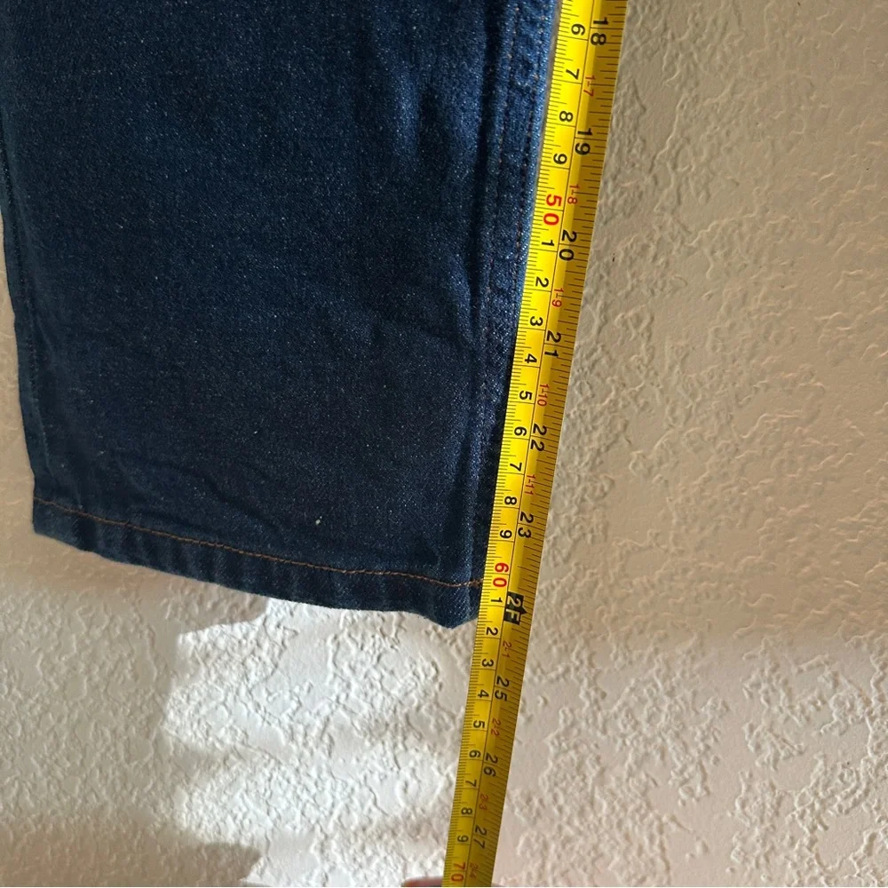 Patagonia Women's Dark Wash Blue Navy Straight-Leg Denim Jeans Size 26 - Picture 9 of 9